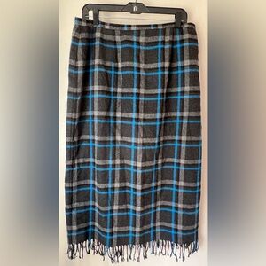 Vintage Sag Harbor Women’s Size 16 Wool blend tassle fully lined